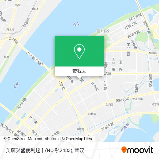 芙蓉兴盛便利超市(NO.鄂2483)地图