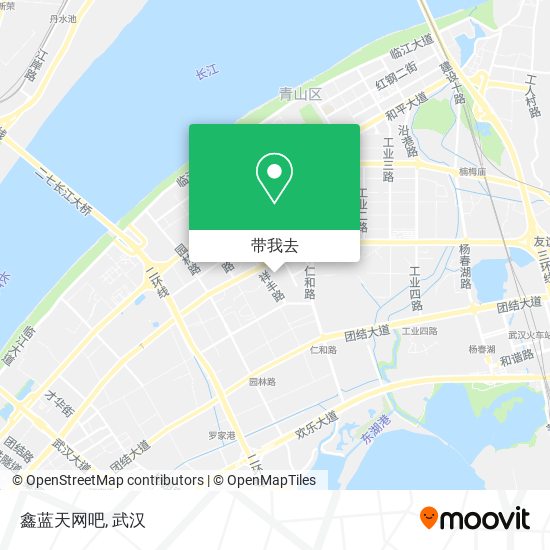 鑫蓝天网吧地图