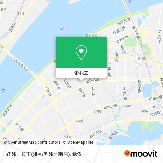 好邻居超市(洪福美邻西南店)地图