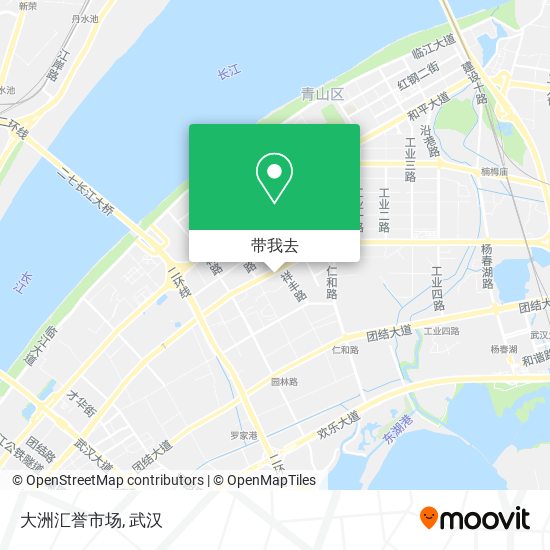 大洲汇誉市场地图