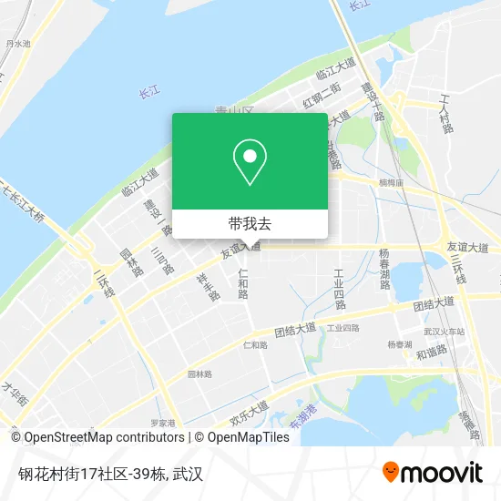 钢花村街17社区-39栋地图