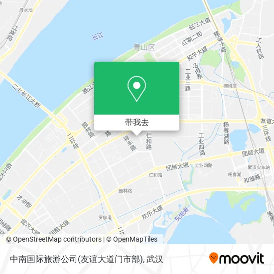 中南国际旅游公司(友谊大道门市部)地图