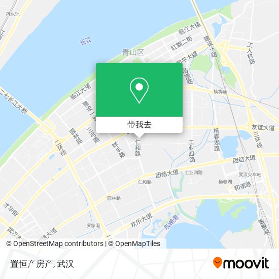置恒产房产地图