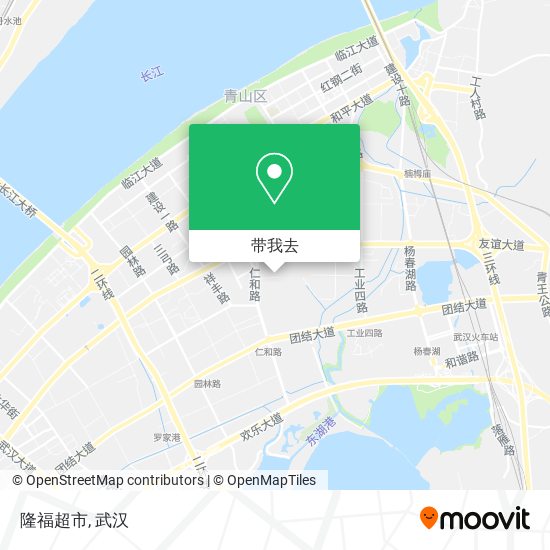 隆福超市地图
