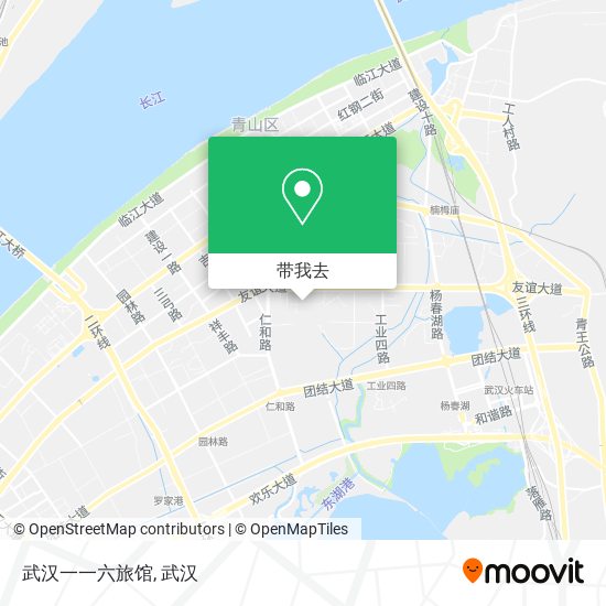 武汉一一六旅馆地图