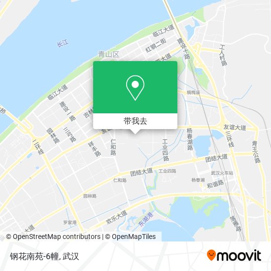 钢花南苑-6幢地图