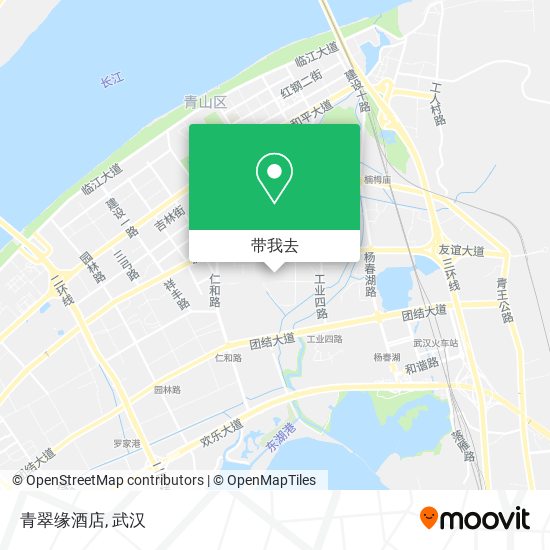 青翠缘酒店地图
