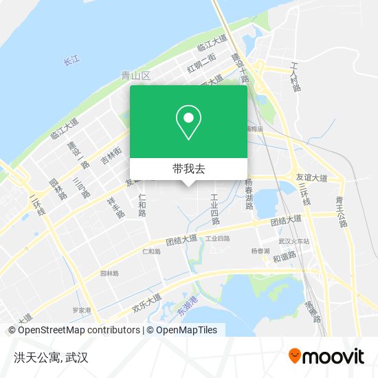 洪天公寓地图