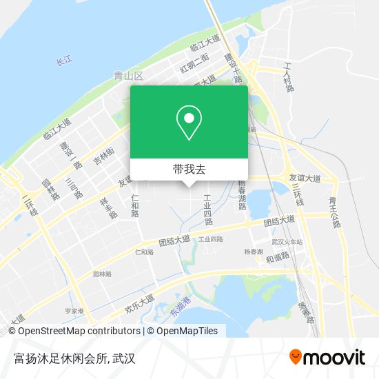 富扬沐足休闲会所地图