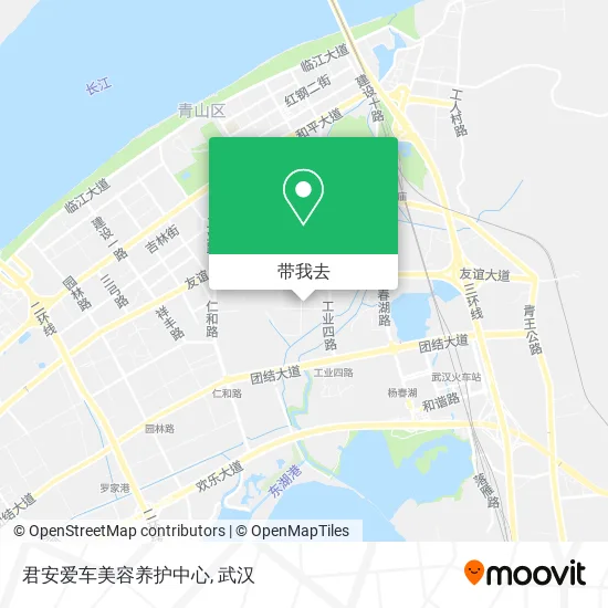 君安爱车美容养护中心地图