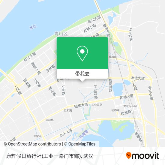 康辉假日旅行社(工业一路门市部)地图