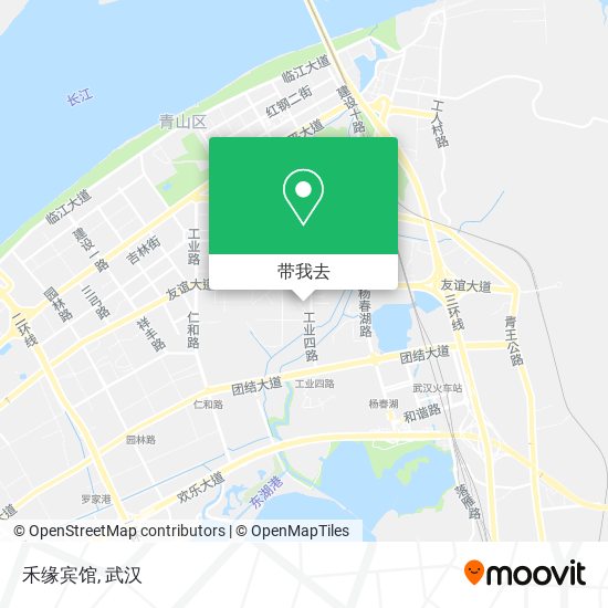 禾缘宾馆地图