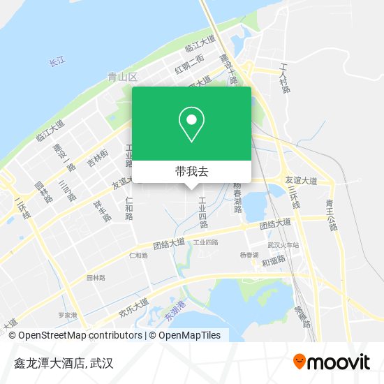 鑫龙潭大酒店地图
