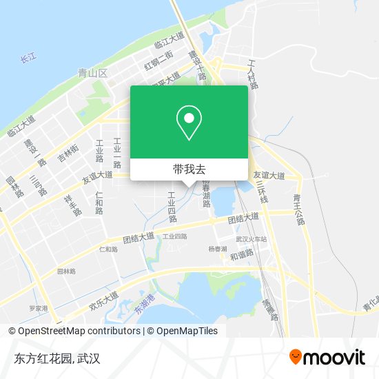 东方红花园地图