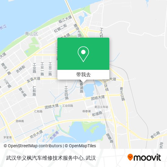 武汉华义枫汽车维修技术服务中心地图