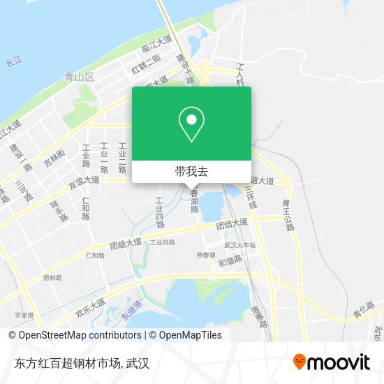 东方红百超钢材市场地图