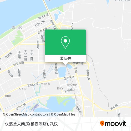 永盛堂大药房(杨春湖店)地图