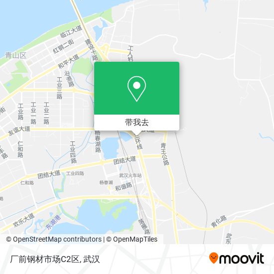 厂前钢材市场C2区地图