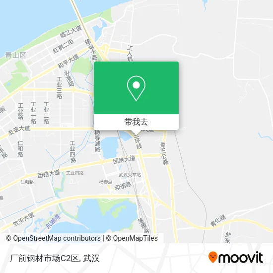 厂前钢材市场C2区地图