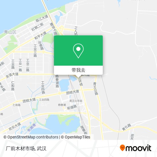 厂前木材市场地图
