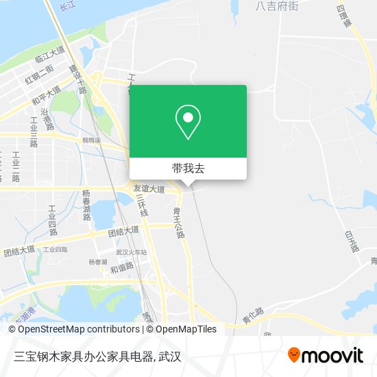 三宝钢木家具办公家具电器地图