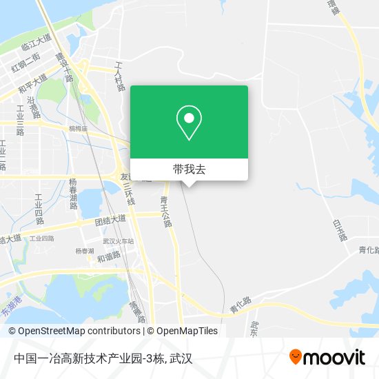 中国一冶高新技术产业园-3栋地图