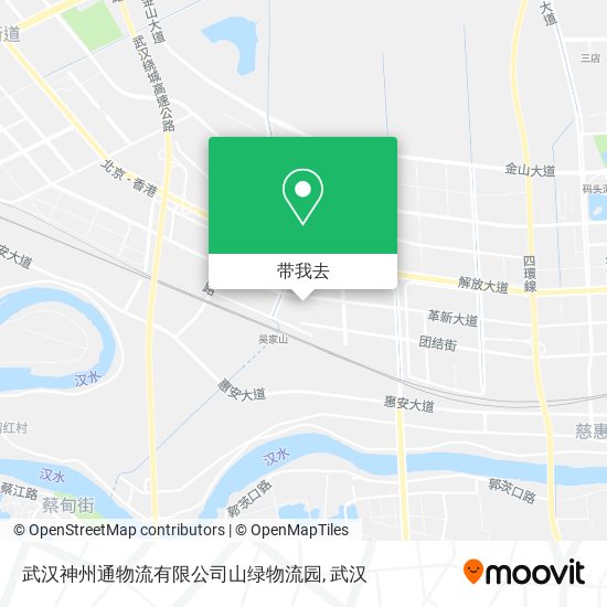 武汉神州通物流有限公司山绿物流园地图