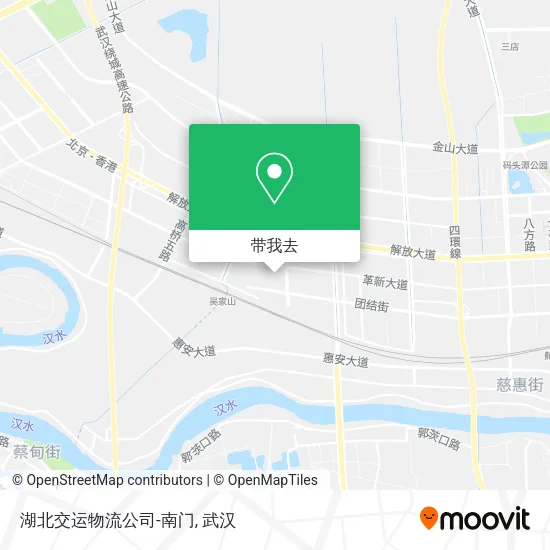 湖北交运物流公司-南门地图