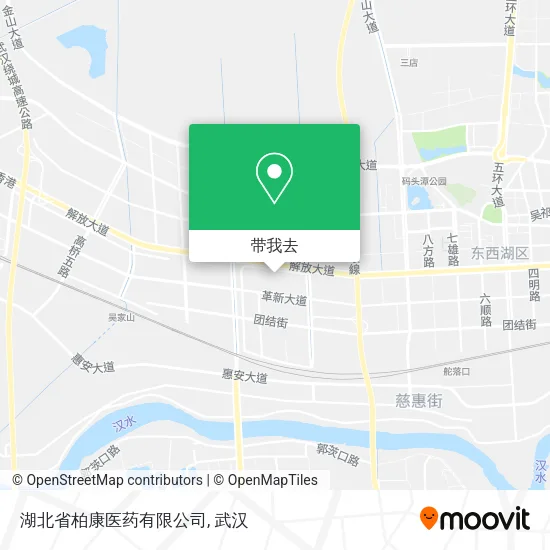 湖北省柏康医药有限公司地图