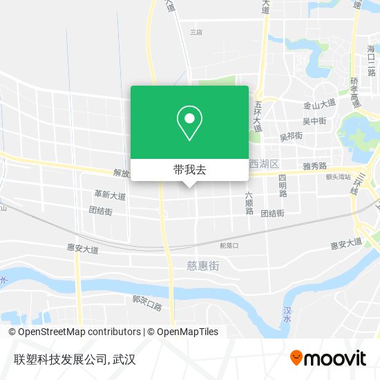 联塑科技发展公司地图