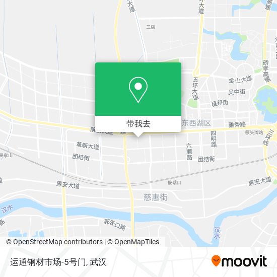 运通钢材市场-5号门地图