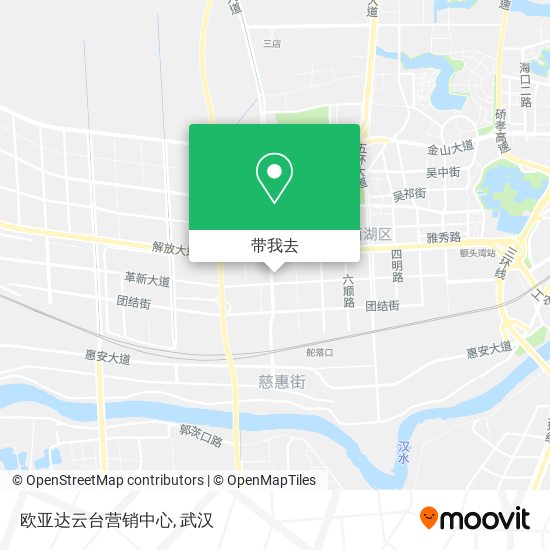 欧亚达云台营销中心地图