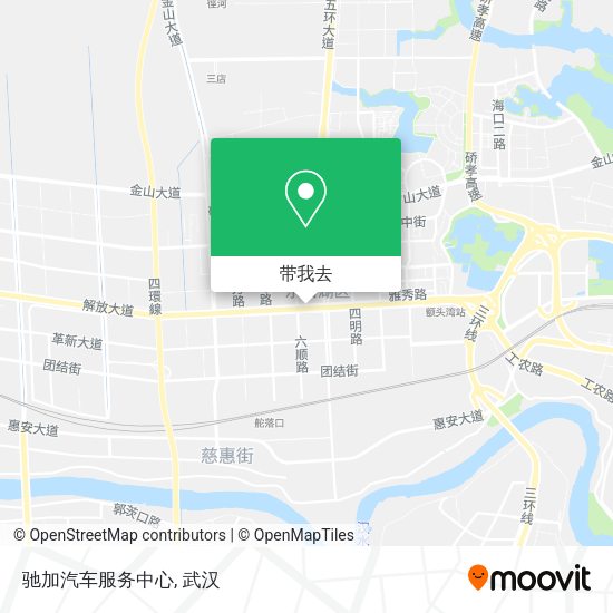 驰加汽车服务中心地图