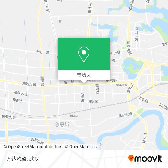 万达汽修地图