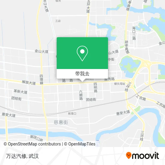 万达汽修地图