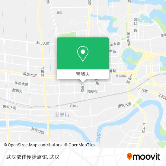 武汉依佳便捷旅馆地图