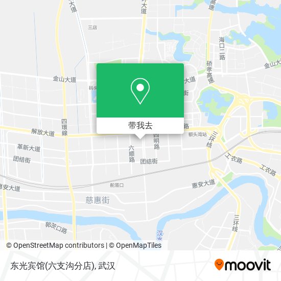 东光宾馆(六支沟分店)地图