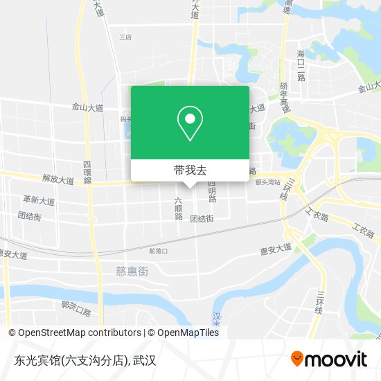东光宾馆(六支沟分店)地图