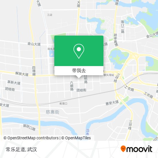 常乐足道地图