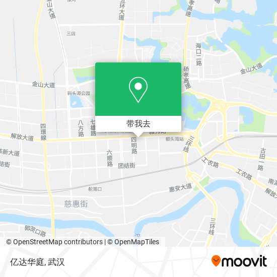 亿达华庭地图