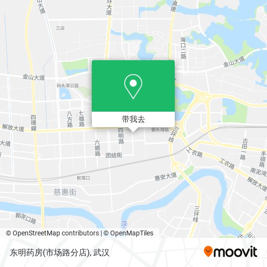 东明药房(市场路分店)地图
