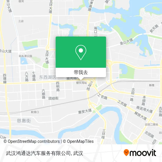武汉鸿通达汽车服务有限公司地图