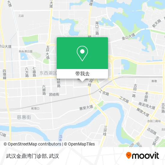 武汉金鼎湾门诊部地图