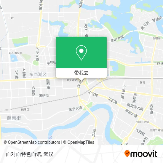 面对面特色面馆地图