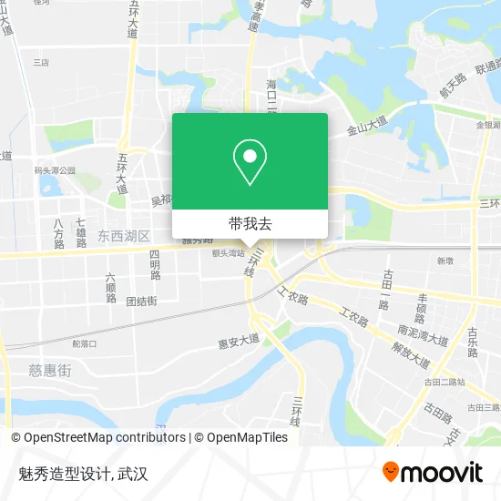 魅秀造型设计地图