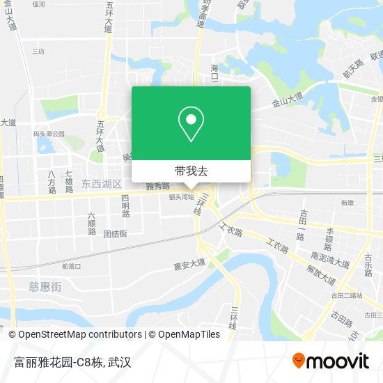 富丽雅花园-C8栋地图