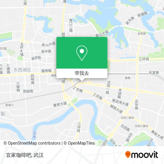 宜家咖啡吧地图