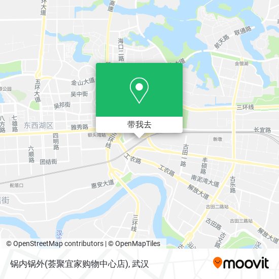 锅内锅外(荟聚宜家购物中心店)地图