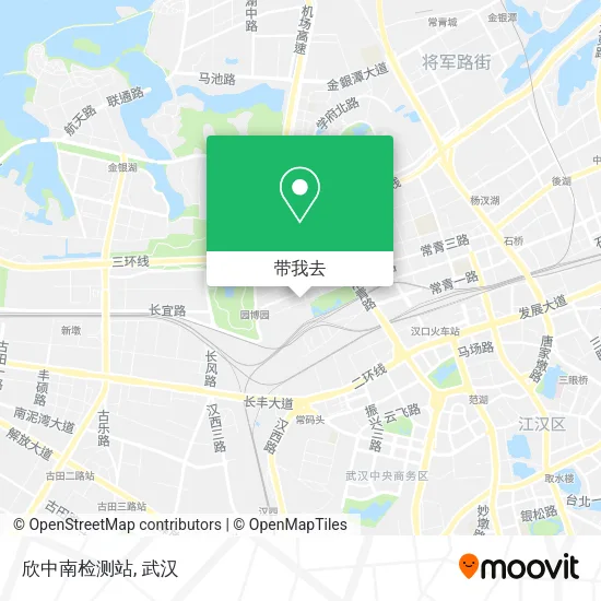 欣中南检测站地图