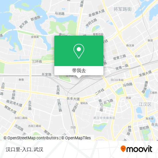 汉口里-入口地图